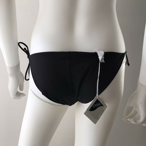 La Perla Bottom Bikini Swimsuit Black & Gold 10 - Picture 5 of 9